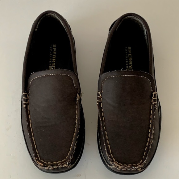 Sperry Other - Sperry Boys Reuben Loafers Brown size 2M